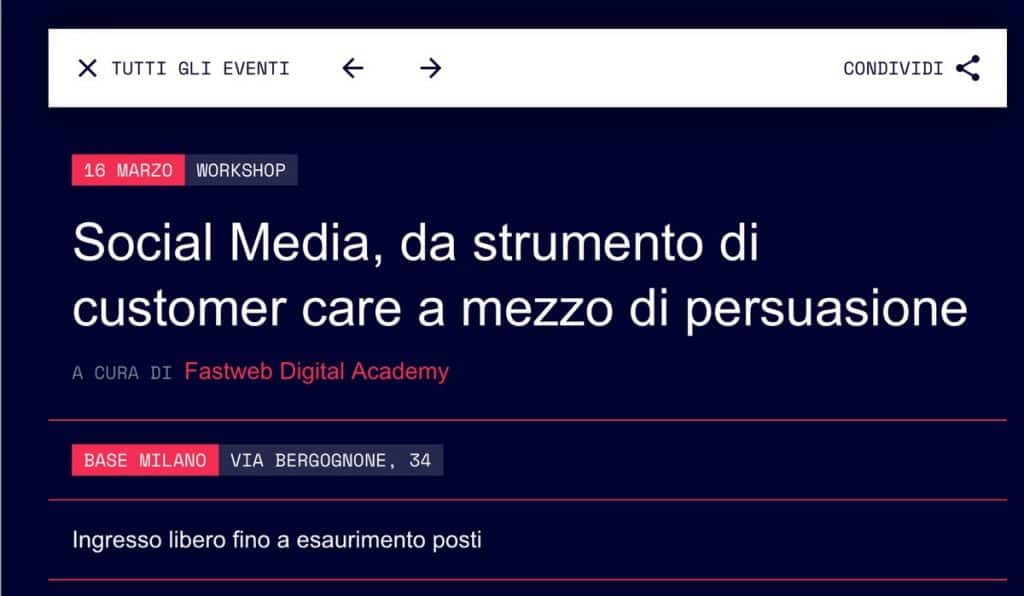 Milano Digital Week:  Social Media, da strumento di customer care a mezzo di persuasione . Speech di Enrico Giubertoni alla Milano Digital Week 2018