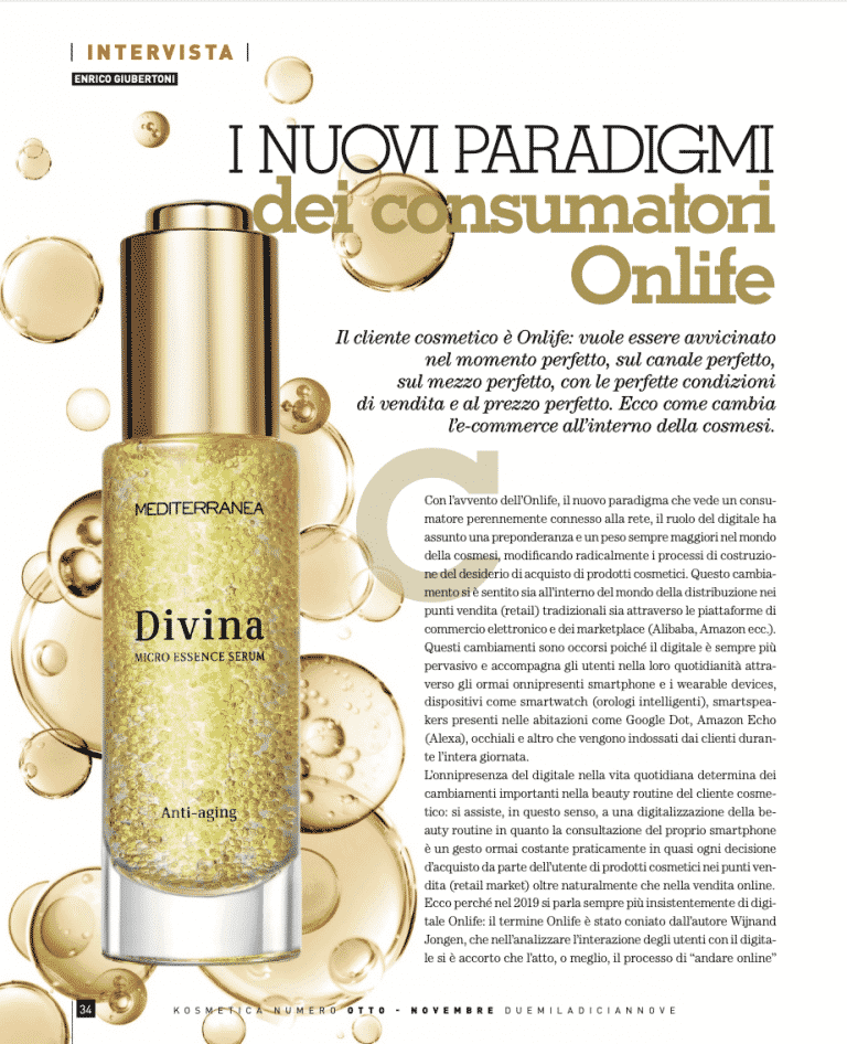 I nuovi paradigmi dei consumatori Online. Articolo di Enrico Giubertoni