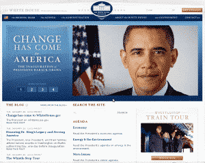 The New White House Web Site
